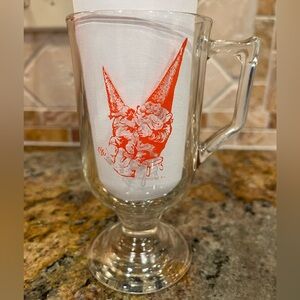 Vintage 1978 Stix Baer & Fuller Christmas glass